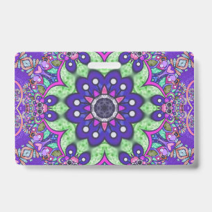 Badge Fleur Mandala