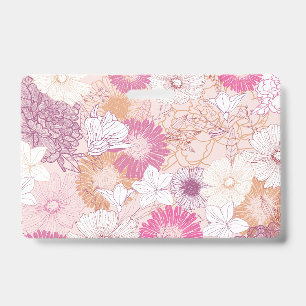 Badge Floral sans joint