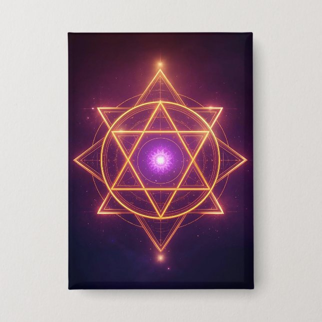 Badge Flux d'énergie divine Diwali | ArtivaNest (Recto)