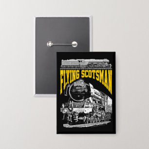 Badge Flying Scotsman 1923 Train LNER. Locomotive à vape