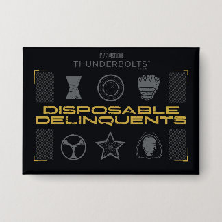 Badge Foudroyants* | Délinquants jetables