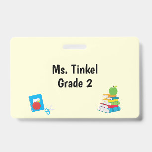 Badge Fournitures scolaires adjoint(e) d'enseignement ni