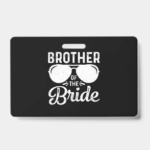 Badge Frère de la mariée
