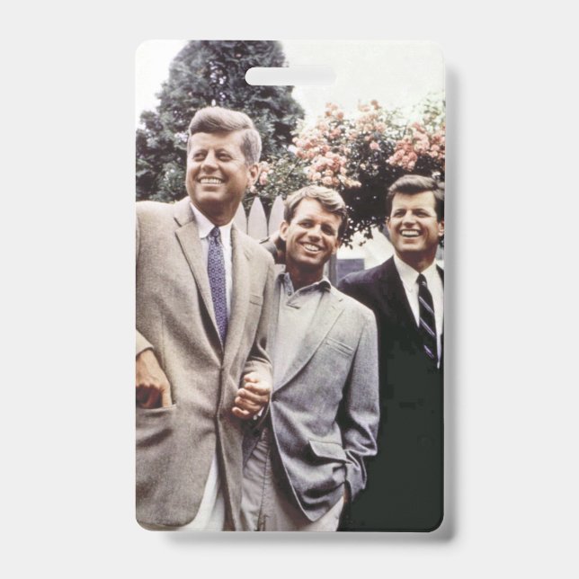 Badge Frères avec le président John Kennedy Maison Blanc (Avant)