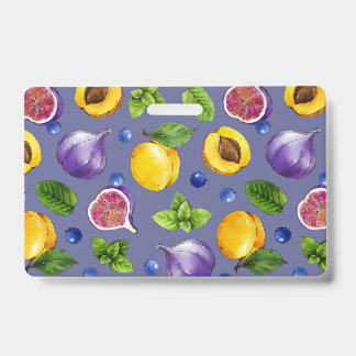 Badge Fruits d'été