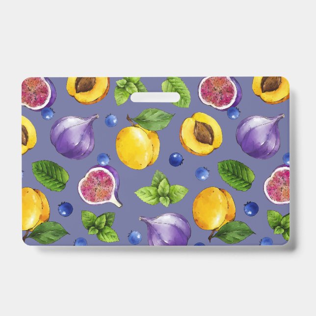 Badge Fruits d'été (Avant)