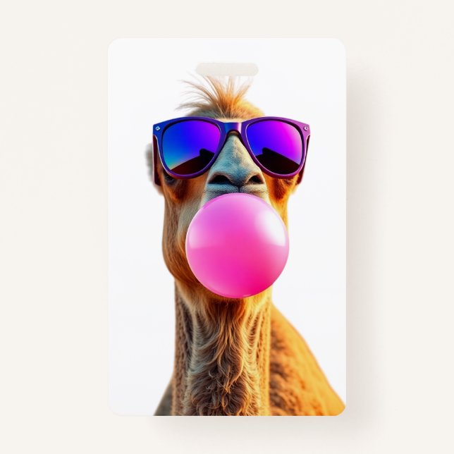 Badge Funny animal art – perfect gift for animal lovers  (Devant)