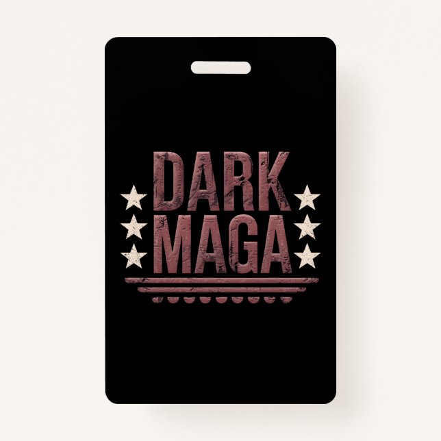 Badge Funny DARK MAGA 2024 (Devant)