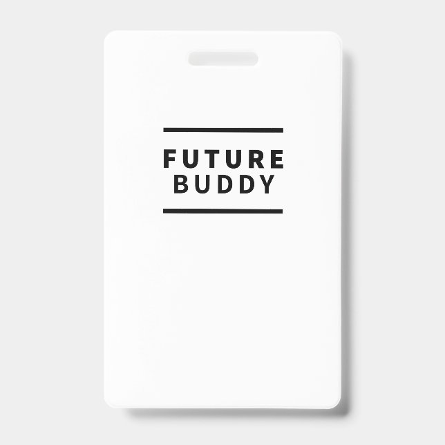 Badge Futur pote (Avant)
