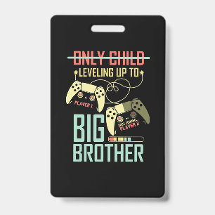 Badge Gamer Gift Big Brother 2021 Gamer