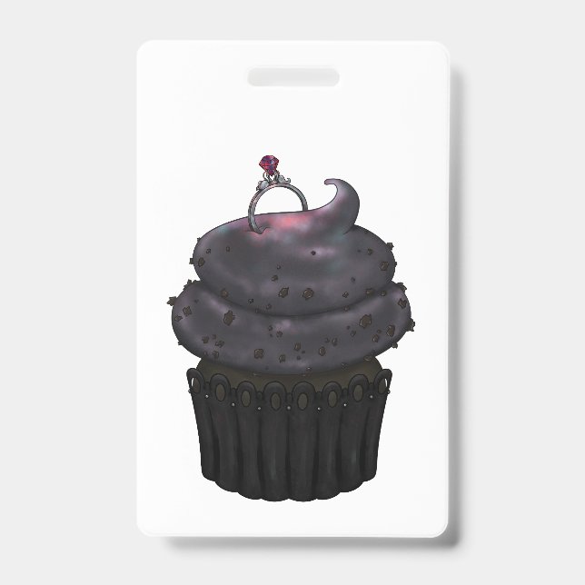 Badge Gâteau de fiançailles sucré (Avant)