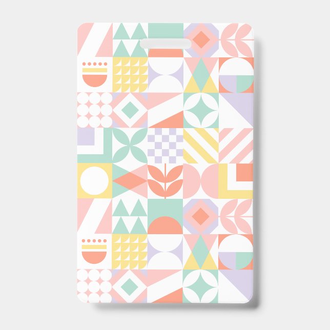 Badge géométrique #32 (Avant)