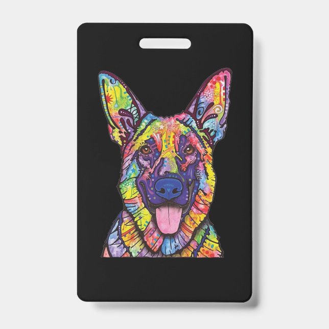Badge German Shepherd Dog Lovers (Avant)