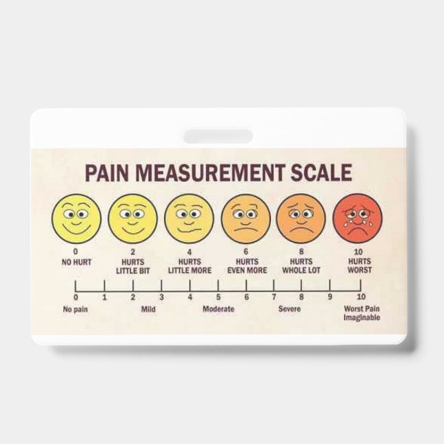 Badge Gestion des douleurs (Avant)