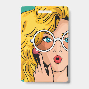 Badge Girl #1