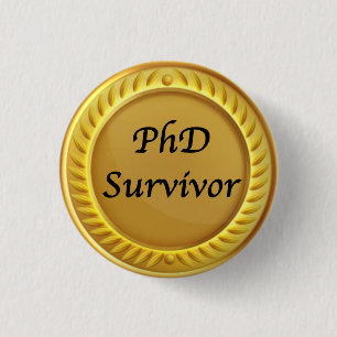badge Gold "Survivant PhD"
