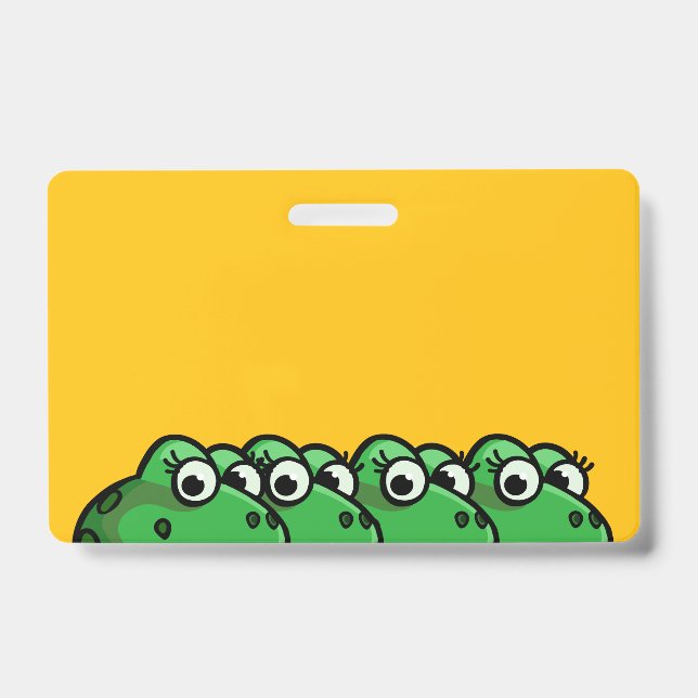 Badge Grenouilles souriantes (Avant)