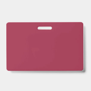 Badge Grosse goutte de rubis (uni)