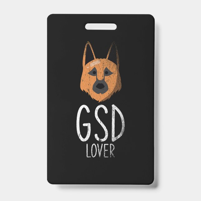 Badge GSD Lover (Avant)