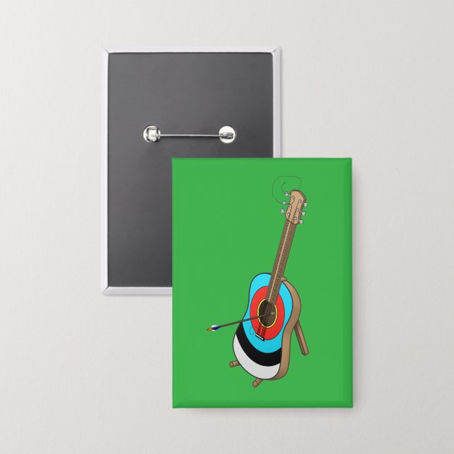 Badge Guitarget - (Recto/Verso)