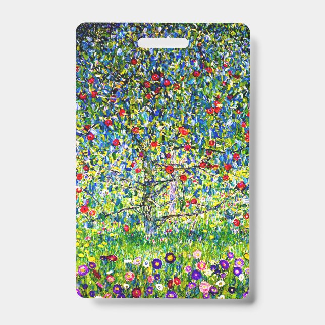 Badge Gustav Klimt Arbre de pommier (Avant)