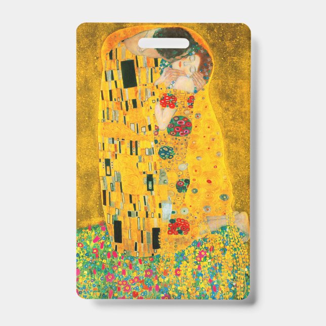 Badge Gustav Klimt Le Baiser (Avant)