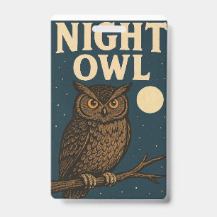 Badge Hibou