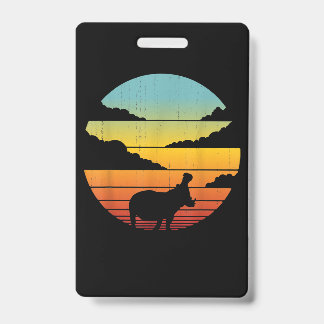 Badge Hippopotame 60s 70s Hippo | Amateur d'Hippopotame