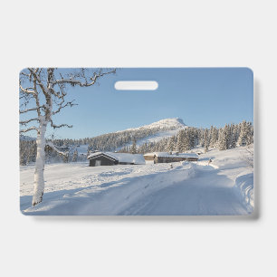 Badge Hiver en Norvège