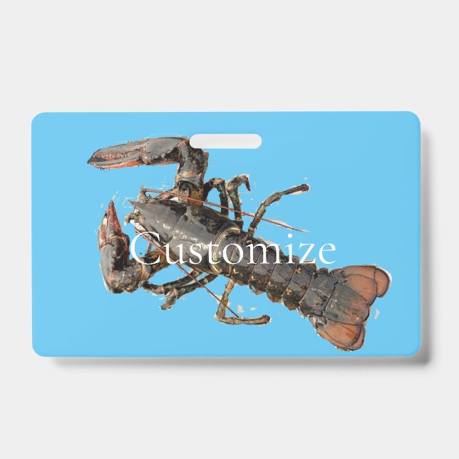 Badge Homard frais du Maine Thunder_Cove (Avant)