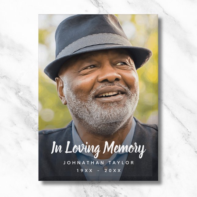 Badge Hommage au Souvenir (Photo Memorial Button)