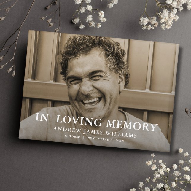 Badge Hommage personnalisé aux funérailles commémorative (Photo Memorial Button)