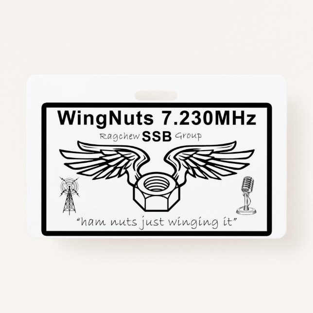 BADGE ID CLIP ON (Devant)