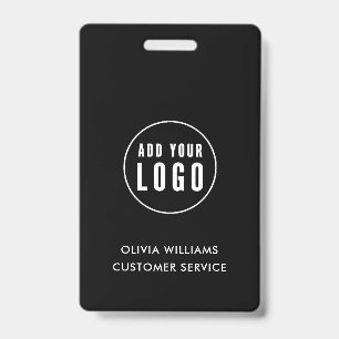 Badge ID de logo d'entreprise personnalisé Employé mod