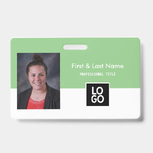 Badge ID photo de l'employé Société Monnaie personnalisé