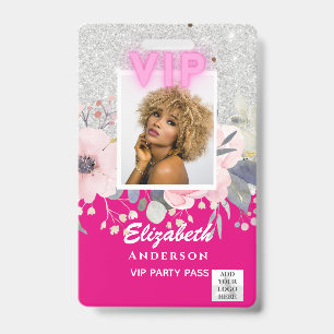 Badge ID PHOTO VIP - Soirée, Festival, Événement PAILLET