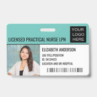Identifiant photo personnalisé avec logo Médicale