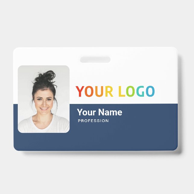 Badge Identification de sécurité moderne personnalisée p (Avant)
