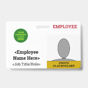 Badge Identification Humble Et Respectueuse Des Membres