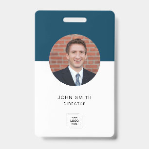 Badge Identité professionnelle de photo de personnel mod