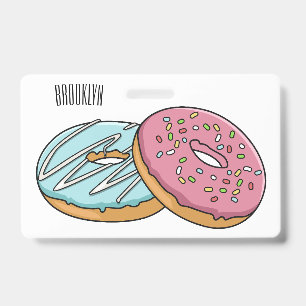 Badge Illustration de Donut