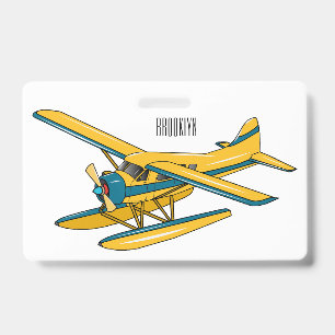 Badge Illustration d'hydravion