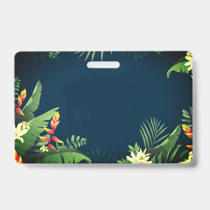 Badge Impression hawaïenne