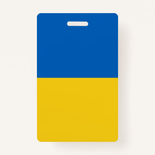 Badge Indicateur Ukraine personnalisé