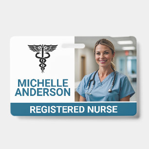 Badge Infirmier autorisé Hôpital