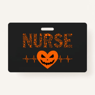 Badge Infirmière Infirmière Halloween Boo Halloween Oran