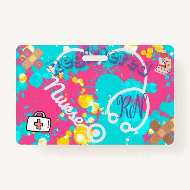 Badge Infirmière inscrite Infirmière (Devant)