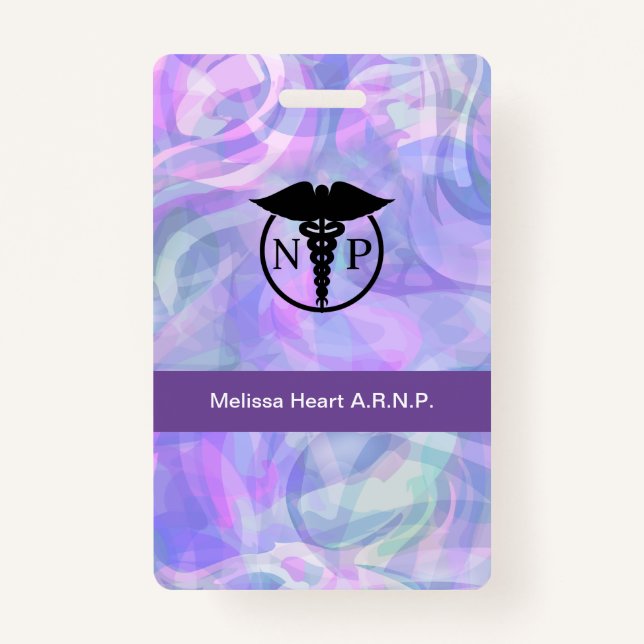 Badge Infirmière praticienne moderne Infirmière Insignes (Devant)