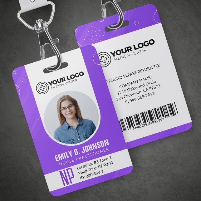 Badge Infirmière praticienne spécialisée IP photo (Créateur téléchargé)