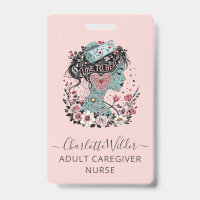 Infirmière Soignante Rose Clair